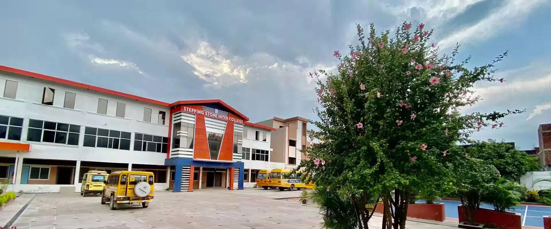 Surajkund campus building and courtyard